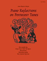 Piano Reflections on Pentecost Tunes piano sheet music cover
